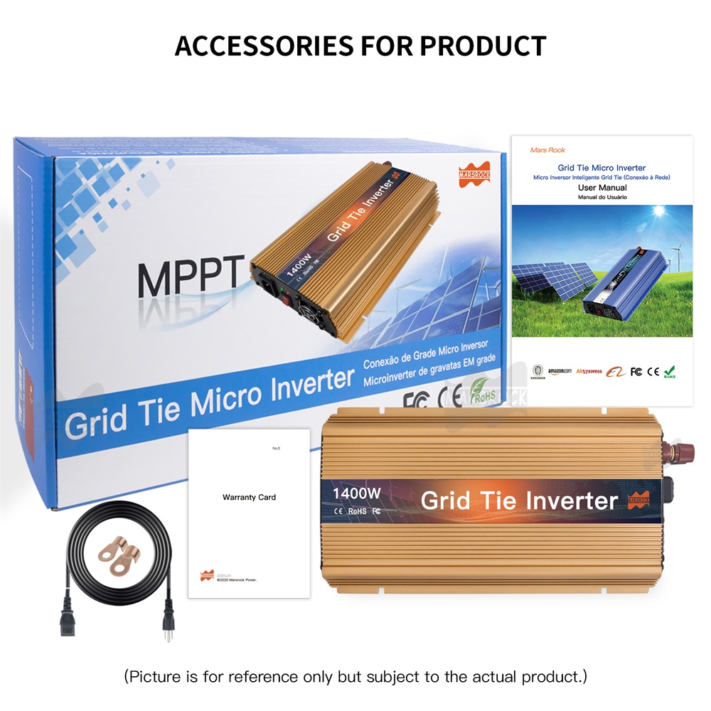 1000-1400W Grid Tie Micro Sola - Micro Inverter 1400W Solar Grid Tie recension och pris