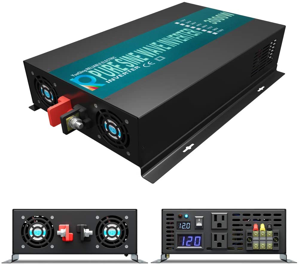 Pure Sine Wave Inverter 3000W  - Inverter Pure Sine Wave 60Hz 120V 3000W recension och pris