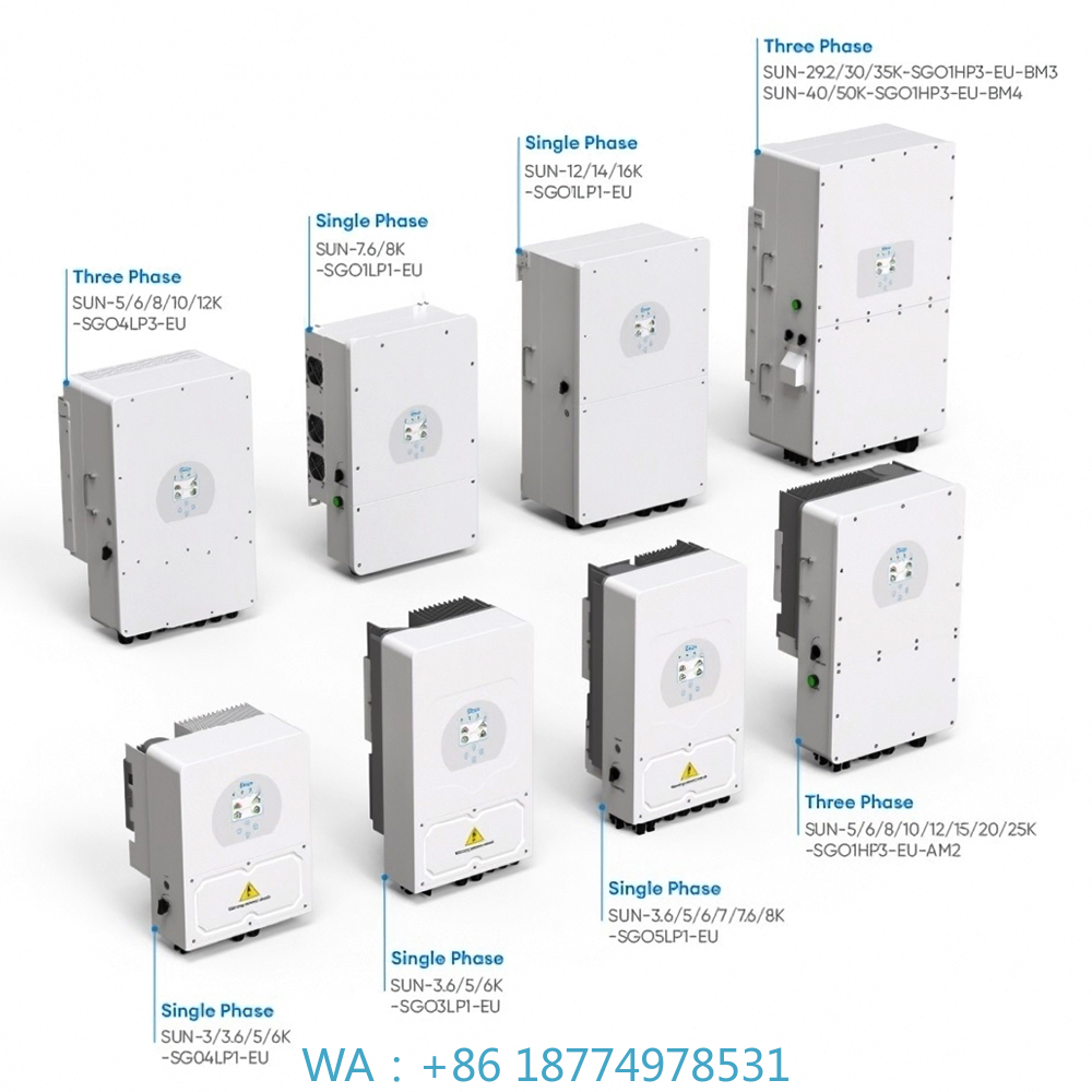 3 Phase Hybrid Solar Inverter  - Mppt Hybrid Inverter 48V 8Kw 3 Phase recension och pris
