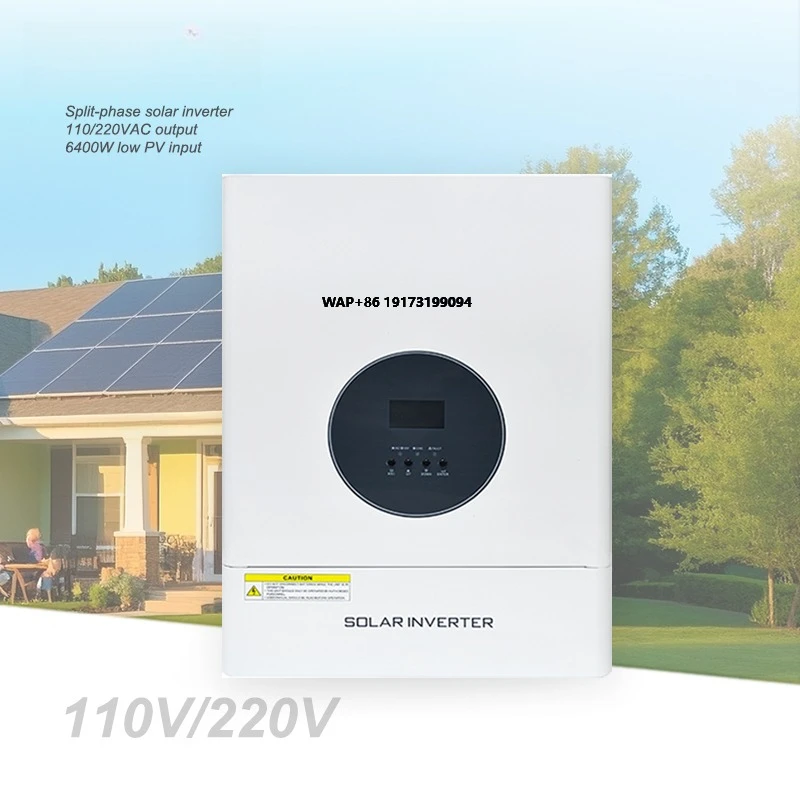 Hot-selling 10KW 12.5kva DC 48 - Split Phase Inverter 10Kw 110V 220V recension och pris