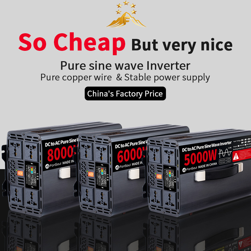 Portable Pure Sine Wave Off Gr - Pure Sine Wave Inverter 5000W 48V 220V recension och pris