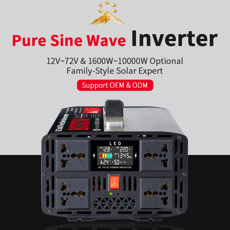 Portable Pure Sine Wave Off Gr - Pure Sine Wave Inverter 5000W 48V 220V recension och pris