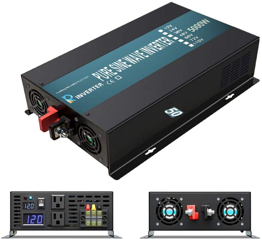 Pure Sine Wave Inverter 5000W  - Pure Sine Wave Inverter 5000W 48V 220V recension och pris