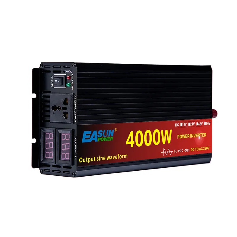 CHKJ Easun 12v 24V 48V DC to A - Pure Sine Wave Inverter 5000W 48V 220V recension och pris