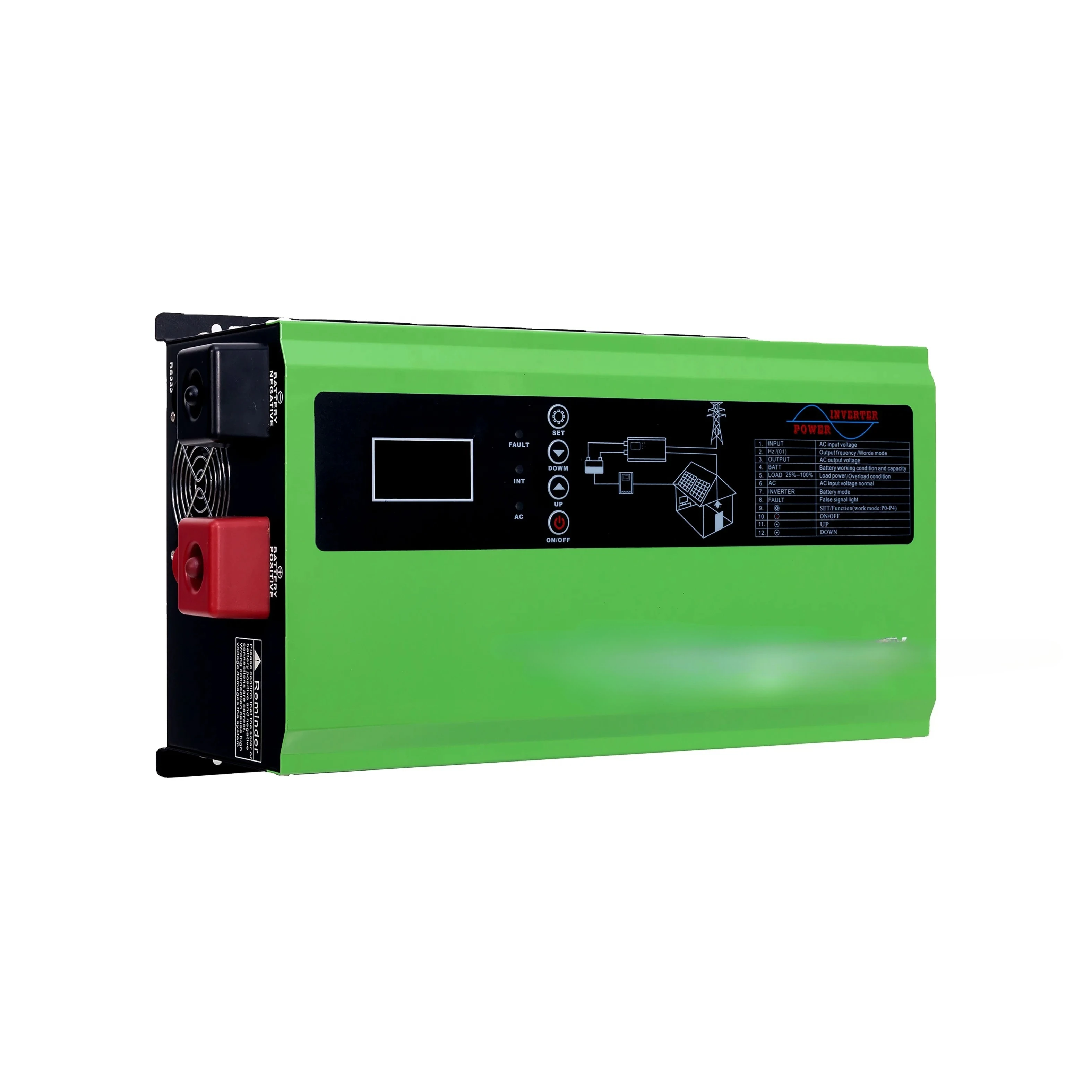 Solar Inverters & Converters H - Off Grid Solar Inverter 48V 6000W recension och pris